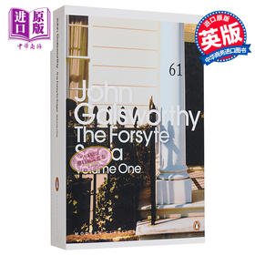 预售 【中商原版】福尔赛世家 英文原版 The Forsyte Saga John Galsworthy Penguin Classics