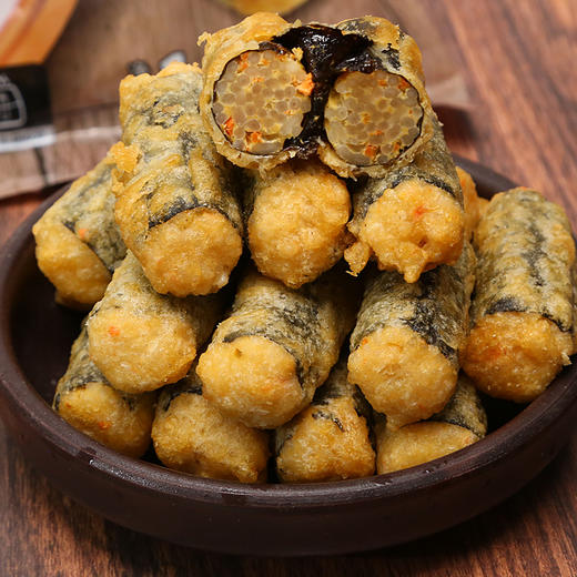 삼시세끼김말이튀김三时即吃黑胡椒味海苔卷1kg 商品图1