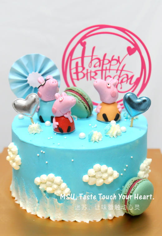 小猪佩奇主题蛋糕 商品图1