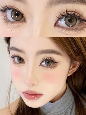 【小红书推荐款】Ocean girl，麦芽糖，日抛/直径14.5/着色13.8，68一盒，（一盒10片装，相同度数款式，左右眼度数不同至少需要拍两盒）