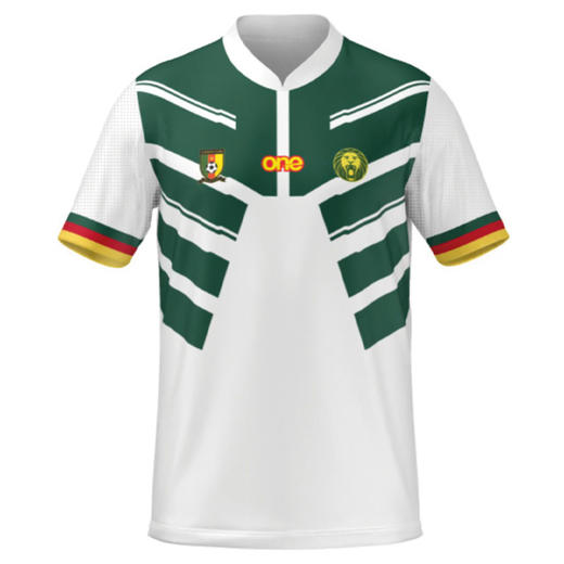 SFS One All Sports 正品2022喀麦隆客场球员版球衣短袖足球服男 商品图4
