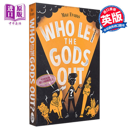 预售 【中商原版】谁让众神出局1	Who let the gods out Maz Evans 英文原版 入围水石童书奖 商品图0