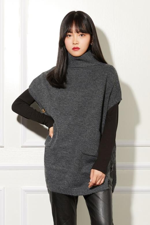 LNNNS 灰色简约针织上衣 11024 商品图0