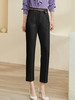 剩S 米思阳2024秋季新款知性OL职场女式九分裤纯色百搭修身小脚裤0120 商品缩略图1