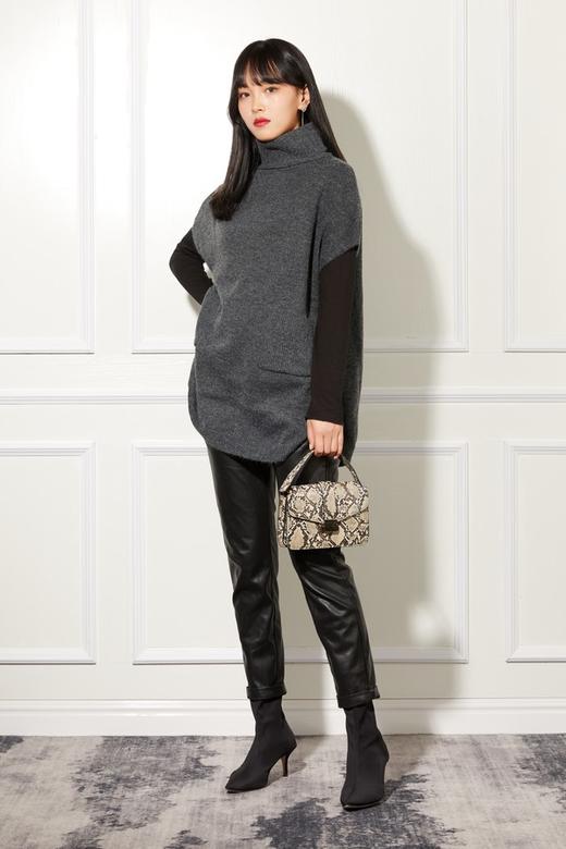 LNNNS 灰色简约针织上衣 11024 商品图3