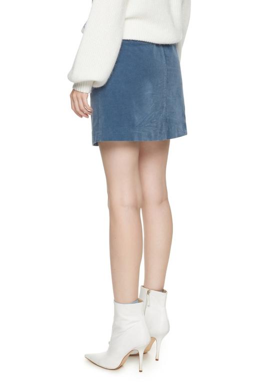 J.A 海军蓝束腰A字半裙 8200 商品图2