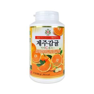 济州岛柑橘维生素C VC咀嚼片 500g 韩国 商品图0