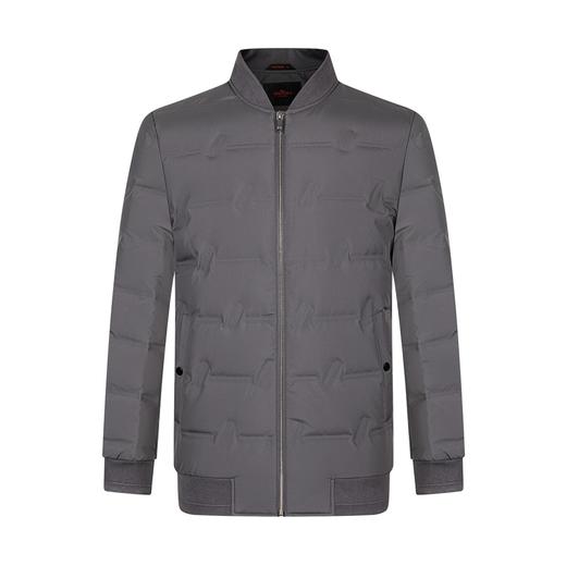 【特价】柒牌男装羽绒服休闲百搭棒球领长袖白鸭绒厚外套男士立领保暖	121E70250 商品图4