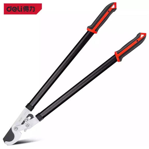 得力DL580322树枝剪齿轮省力30"SK5特氟龙刀头(红) 商品图0