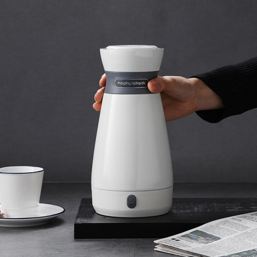 摩飞便携式电热水壶316不锈钢保温便携式旅行烧水壶自动断电 500ML MR6080 商品图3