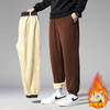 【GZ】无忧购冬季厚实奥粒绒复合羊羔绒内里保暖加绒百搭束脚男裤1611JR（截单后5-7天发货) 商品缩略图3