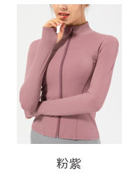 壁虎瑜伽【2212SY215】高弹修腰裸感拉链外套（无胸垫）清仓不退不换 商品图8