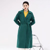 【伯妮斯茵】气质优雅系带收腰中长款 毛呢大衣 6C3951 商品缩略图1
