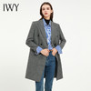 IWY/灰色秋冬加厚羊毛西装外套女时尚高端保暖毛呢大衣职业正装C12406 商品缩略图1