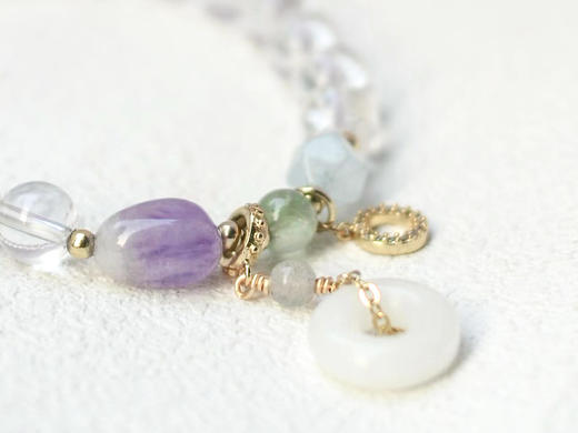 【彩虹之光】天然白水晶 商品图1