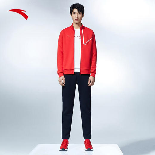 【S/M断码】安踏男针织运动外套新款简约跑步健身风衣夹克152317702【库存有限，如无货将做退款，介意慎拍】 商品图3