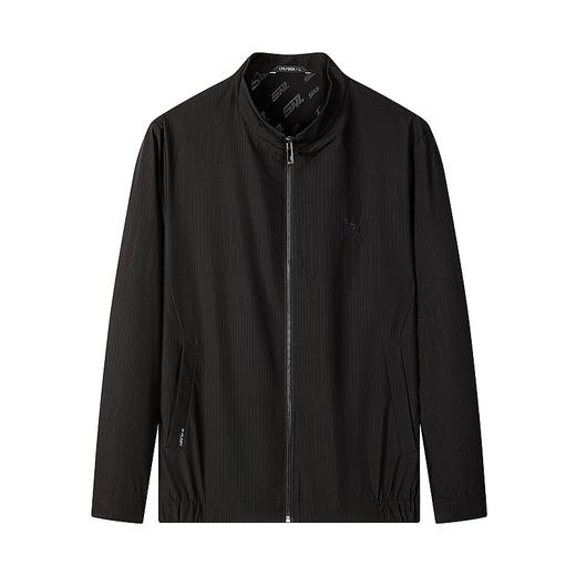 柒牌夹克男秋冬季新款条纹立领长袖防风外套茄克衫123K70080	123K70080 商品图3