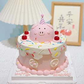 呆萌小猪【夹心：奥利奥＋芒果＋扁桃仁榛子酱】