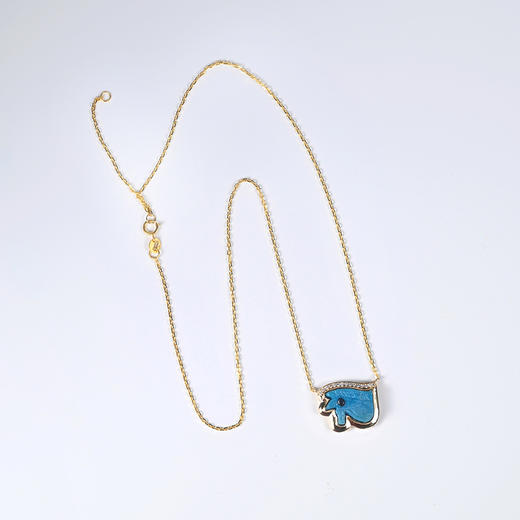 古埃及费昂斯荷鲁斯眼“星眉”锁骨链 商品图2