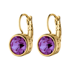 北京仓｜Dyrberg Kern-Louise-紫色 耳环（金色）［丹麦设计师］ 商品缩略图0