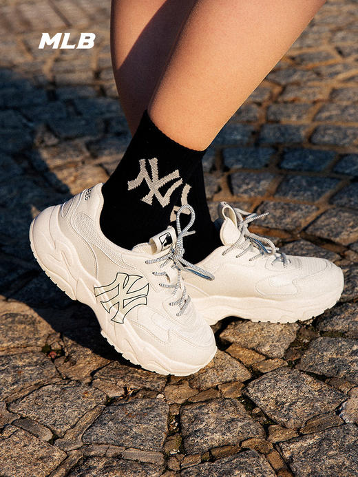 【授权商品】MLB 男女老爹鞋增高轻质舒适白色运动休闲鞋明星同款秋冬SHC3 商品图4