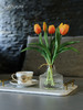 郁金香仿真花高档pu单支白色假花ins北欧风卧室内客厅装饰摆设件 商品缩略图4