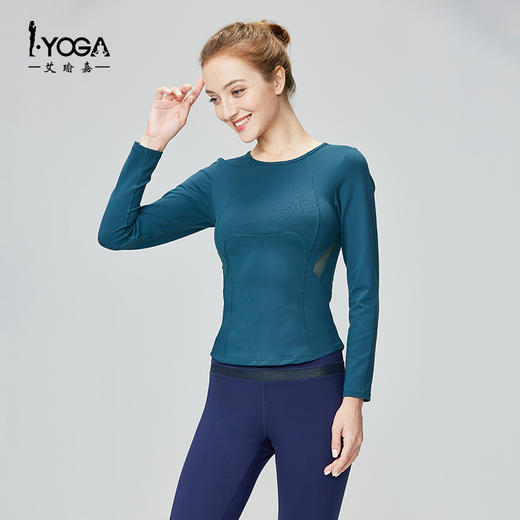 IYOGA瑜伽长袖无胸垫CX014 商品图2