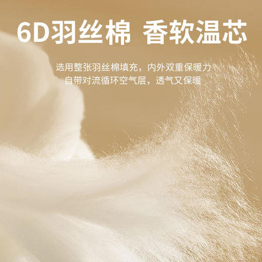 【喜佳柔温感牛奶绒夹棉床笠】360°包裹高弹松紧带牢牢包裹住床垫亲肤牛奶绒面、细腻柔软三层结构蓄热立体高弹松紧带不移位6D羽丝棉填充内外双重保暖力透气又保暖适用于多种床垫 商品图2