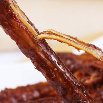 杉爱烤脖40g（糖醋味）*9 风干鸭脖风味 手撕鸡脖烤脖 休闲零食 商品图2