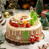 【圣诞树桩】手工刻制树桩年轮和大颗草莓甜润清新，奏响舌尖的圣诞颂歌 商品缩略图0