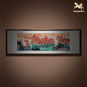 铜师傅 手工錾刻 铜雕画 《鸿运当头》