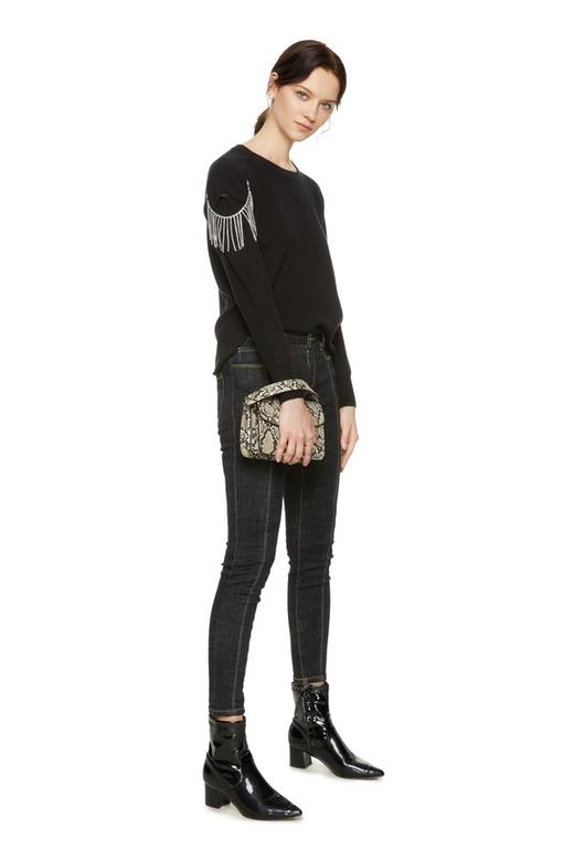 J.A 流苏珠饰开口上衣 7620 商品图1