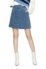 J.A 海军蓝束腰A字半裙 8200 商品缩略图0