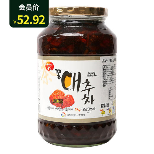대추차蜂蜜大枣茶1kg 商品图0