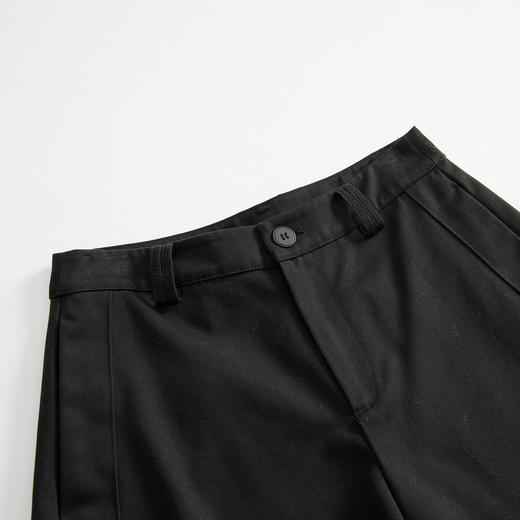 谜底22冬季新款经典百搭直筒西裤女简约时尚萝卜九分裤224MK1739 商品图3