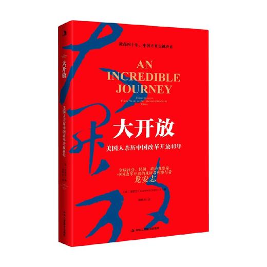 大开放 美国人亲历中国改革开放40年 龙安志 著 经济 商品图0