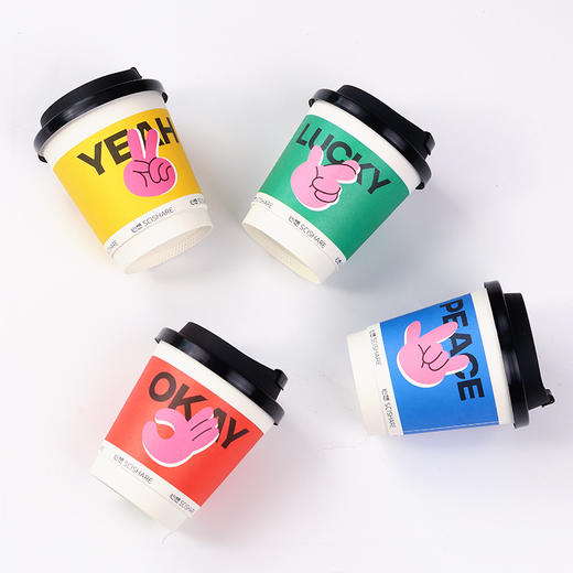 心想咖啡 随行纸杯 一次性杯（一组12个） 商品图1