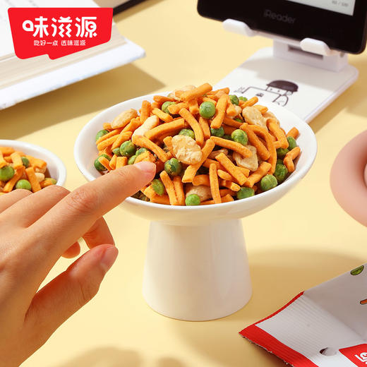 【味滋源】虾条拌豆果 袋装烤肉味炒货 怀旧零食品小吃鲜香酥脆 48小时发货 商品图5