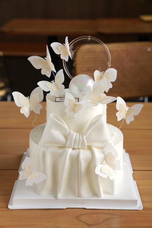 双层缎带蝴蝶结 商品图0