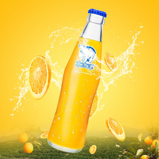北冰洋桔汁汽水玻璃瓶248ml（A） 商品图0