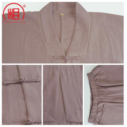 【相牌】超薄僧服短卦夏季  布扣小褂出家人僧衣小褂男女师傅同款 商品图3