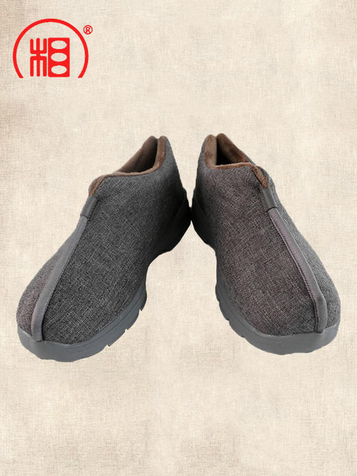 【相牌】秋冬加绒棉鞋 保暖防滑鞋底 僧鞋加 单鞋和尚鞋 男女同款 商品图4