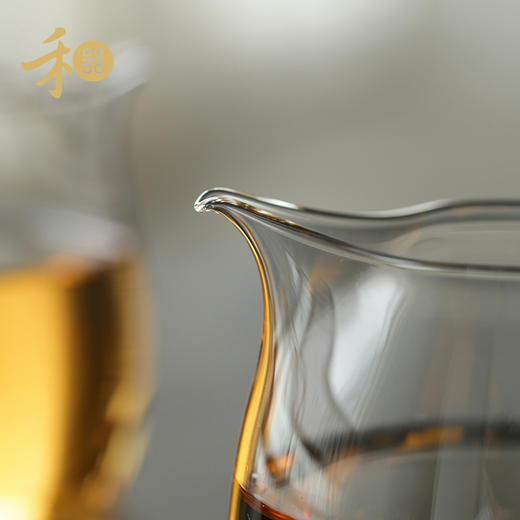 禾器晶彩泰然公道杯高硼硅耐热玻璃公杯大号可加热分茶器茶具 商品图5
