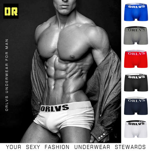 ORLVS 纯色平角内裤 OR125 商品图0
