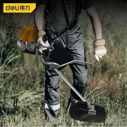 得力DL585408汽油打草机侧挂式四冲程(黄) 商品图1