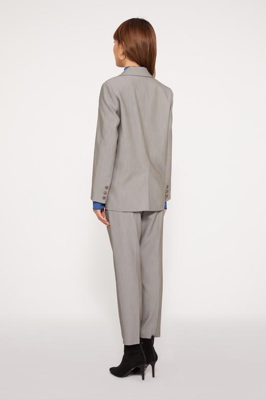 ESTELLICA 浅灰色英伦风通勤西装裤套装 10370 商品图2