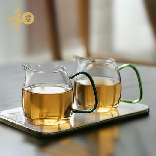 禾器晶彩泰然公道杯高硼硅耐热玻璃公杯大号可加热分茶器茶具 商品图3
