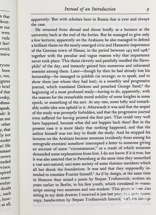 【中商原版】陀思妥耶夫斯基 恶魔 群魔 英文原版 Everyman s Library Classics Demons 俄文学三巨头之一 Fyodor Dostoevsky 商品图7