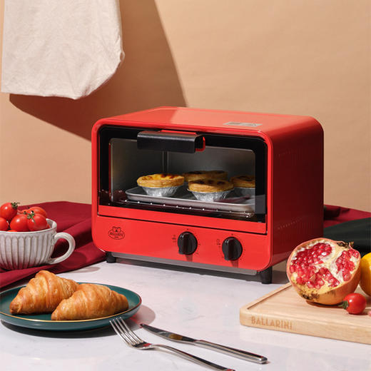 BTO800-R/36450-220 巴拉利尼迷你烤箱番茄红 商品图4
