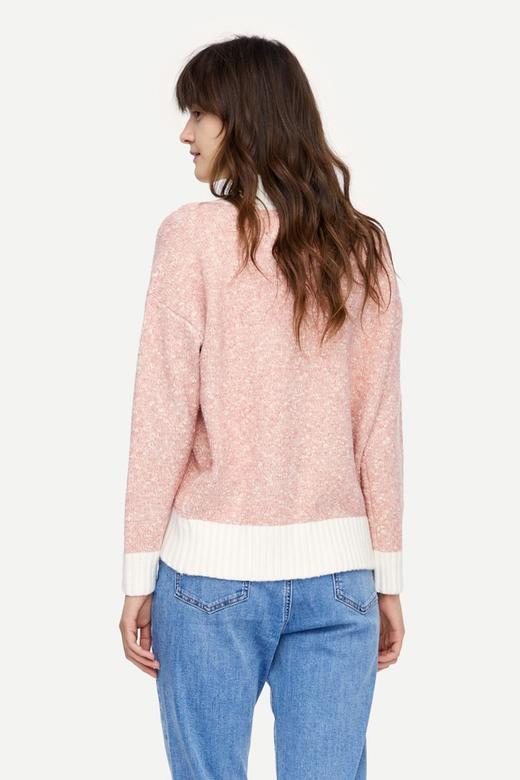 URBAN REVIVO 拼色少女针织毛衣 9643 商品图4